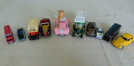Small lot of various diecast toy cars- Lesney, Models of Yesteryear, Corgi, etc - £15.72 GBP