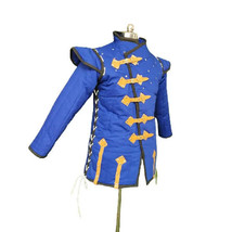Medieval Cotton Gambeson Aketon Coat For Cosplayers SCA LARP attire  - £103.99 GBP
