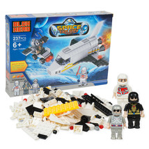 Space Explorer Interlocking Block Space Ship and Figure Play Set 237 Piece - £8.00 GBP