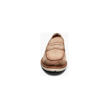 Stacy Adams Hopkins Moc Toe Penny Slip-On Shoes Sand 25708-269 image 6