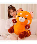 New 1pc 23cm-60cm Stuffed Anime Figure Doll Turned Red Panda Plushie Dol... - $6.84+