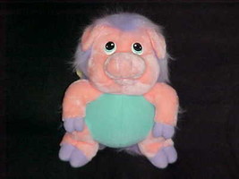 11&quot; Piggypine Plush Toy Half Pig and Part Porcupine Wuzzles 1986 Hasbro  - £77.66 GBP