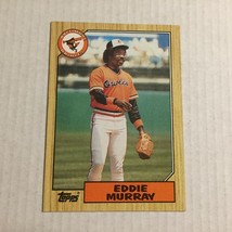 1987 Topps Baltimore Orioles Hall of Famer Eddie Murray Trading Card #120 - £2.26 GBP
