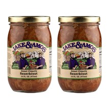 Jake &amp; Amos Sweet Chipotle Sauerkraut / 2 - 16 Oz. Jars - £15.60 GBP