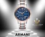 Orologio Emporio Armani Cronografo da Uomo in Acciaio Inossidabile 43mm ... - $129.26