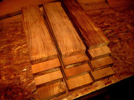 10 Thin Pieces Kiln Dried Burmese Teak ~16&quot; X 2&quot; X 1/8&quot; - £35.15 GBP