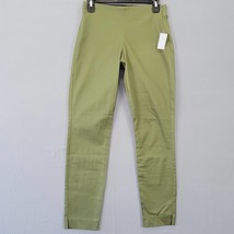 Old Navy Women Pants Size 0 Green Stretch Skinny Classic Flat Front Midr... - £14.13 GBP