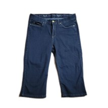 Rafaella Weekend Comfort Band Capri Denim Jeans ~ Sz 12 ~ Mid Rise ~17.5... - £17.68 GBP