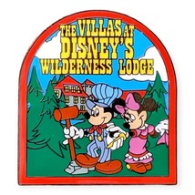 Wilderness Lodge Disney Pin: Pioneer Mickey Mouse and Minnie Mouse - £31.21 GBP