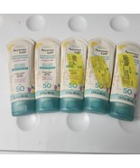 Lot Of (5)  Aveeno Kids Continuous Protection Sensitive Skin SPF 50 3.0o... - £22.58 GBP