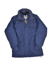 Eastern Mountain Sports Puffer Jacket Mens M Blue Goose Down Insulated Parka EMS - £47.21 GBP