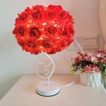Heart-shaped Crystal Lamp Idyllic And Creative Wedding Bedroom Bedside Romantic  - £37.44 GBP+