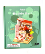 Bubble Bath Bathroom DS018 DIY Dollhouse Rolife 3D Wooden Puzzle Model Kit - £19.69 GBP