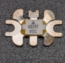 NOS OEM Mitsubishi 2SC2237 NPN Epitaxial Planar Transistor 175 MHz 13.5V 6W - $9.89