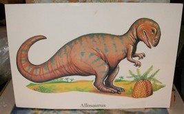 1980 Argus Art Print Collin Fry Allosaurus Dinosaur Niles Illinois Lithograph Us - £159.07 GBP