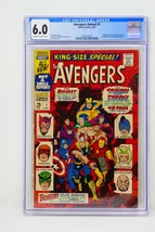 Marvel Comics 1967 Avengers Annual #1 CGC 6.0 Fine - £239.79 GBP