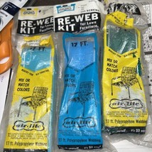 3 Packs Of Different Color Air-Lite Lawn Chair Renew It Webbing 17’ x 2 ... - $22.95