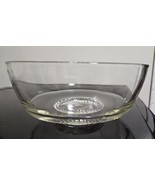 Clear Glass Bowl Vintage Sunburst Pattern -Has A Scratch In Bottom  - £7.82 GBP