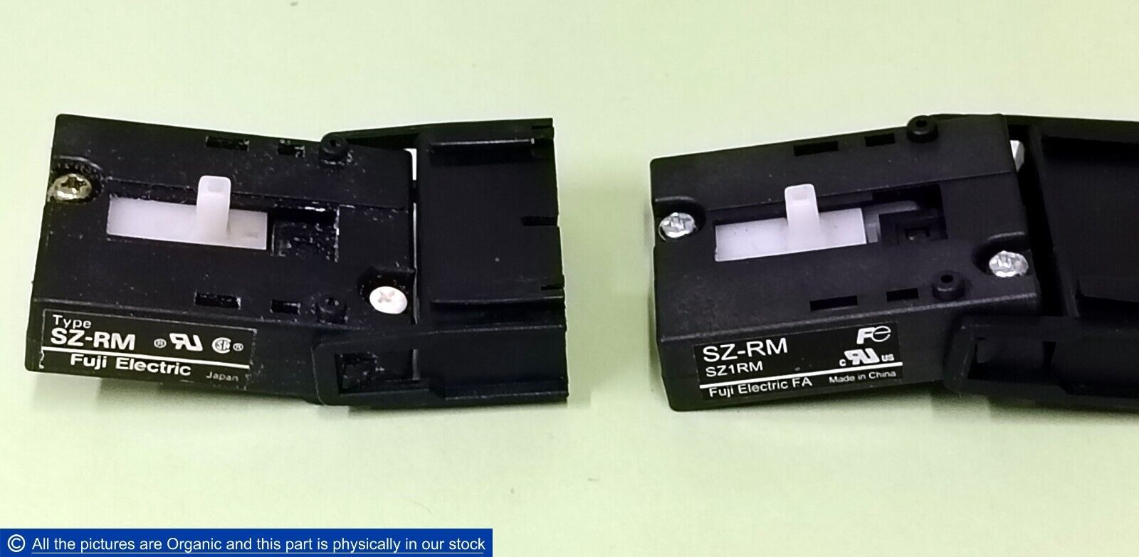 Fuji SZ-RM Mechanical Interlock Unit For SC/SW Contactor Starters Lot of 2 - $69.00