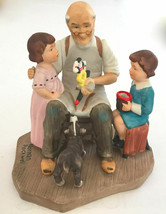 NORMAN ROCKWELL COLLECTORS &quot;TOY MAKER&quot; LIMITED EDITION SEAL 6.75x5.5x5.5... - $69.29