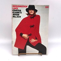 Vintage Coats and Clarks Book 234, Broomstick Lace Pattern Booklet for K... - £6.93 GBP