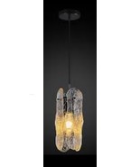 2x Modern 1 Light Pendant Chandelier  Model JP-443-1 Indoor Lighting BLACK - $73.76 CAD