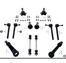 Front Suspension Kit Ball Joint Tie Rod End Pitman Idler Arm Chassis Par... - $93.49