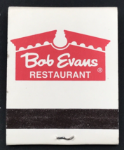 Bob Evans Restaurant Matchbook Full 20 Unstruck - £5.41 GBP