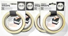 Washi Wraps We R Memory Keepers Wedding 62 Ft Of Tape For Envelopes Gifts - £18.31 GBP