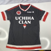 Naruto Shippuden Uchiha Clan Soccer Jersey BoxLunch Exclusive Size Small... - $20.21