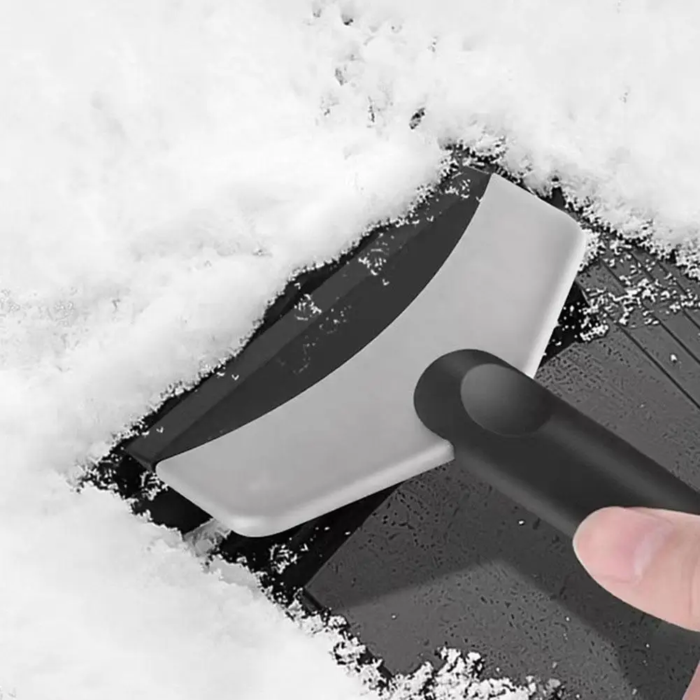 Car Ice Scraper Windshield Window Snow Removal Shovel Stainless Steel Snow - £8.83 GBP