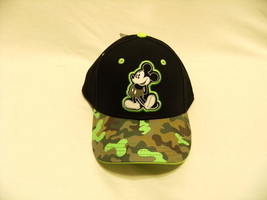 Disney Mickey Mouse Camouflage Camo Classic Cap Sport Beach Sun Hat Viso... - £22.08 GBP