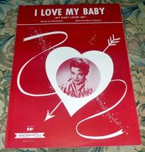 Jill Corey Sheet Music - I Love My Baby (1956) - £9.63 GBP