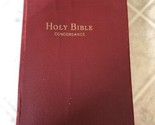 Holy Bible Self-Pronouncing Edition, RSV, Concordance, World Publishing ... - £18.99 GBP