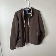 Aztec Kuhl ALF Älf VTG 80s L Full Zip Fleece Hiking Outdoor Polartec - $32.87