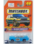 1999 Matchbox &#39;55 Chevy Convertible Drop Tops Official Parade Car Drop T... - $8.25 CAD
