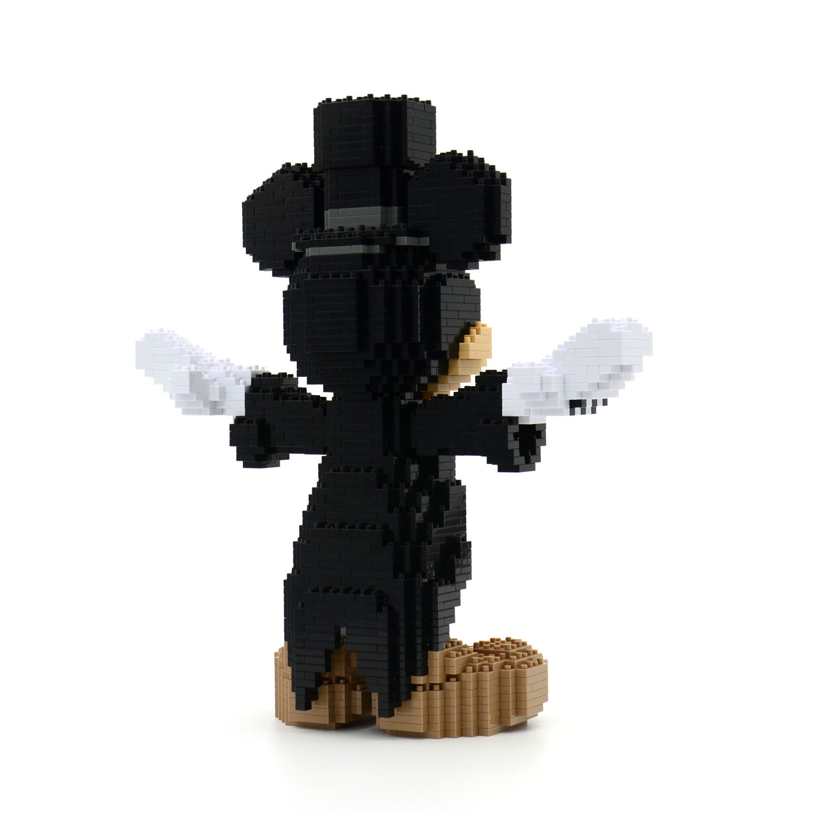 Mickey Mouse (Disney Classic) Brick Sculpture (JEKCA Lego Brick) DIY Kit Item image 2