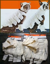 MUMMY DOG CAT PUPPY PET HALLOWEEN COSTUME-HOOD CHEST LEG COVER-DRESS 4PC... - $9.97