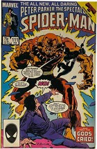 Spectacular Spider-Man Peter Parker #111 VF 1986 Secret Wars II - £7.86 GBP