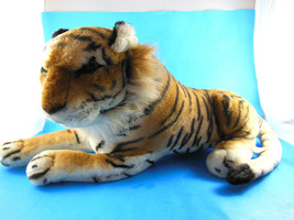 Tiger Plush Life like ACE Firm Body Realistic 15" + 12" tail  - $19.79
