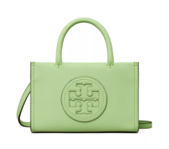 Tory Burch Ella Bio Mini Tote Crossbody ~NWT~ Bright Amethyst - £178.05 GBP