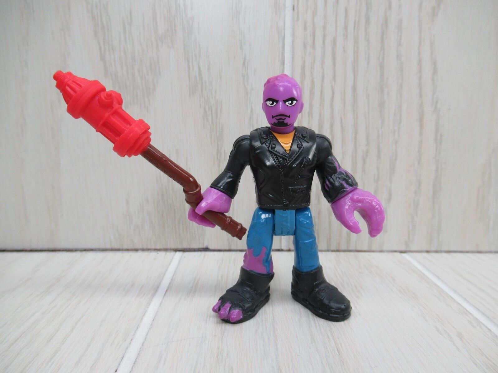 Primary image for Fisher Price Imaginext Series 9 Blind Bag Purple Mutant Man + accessory