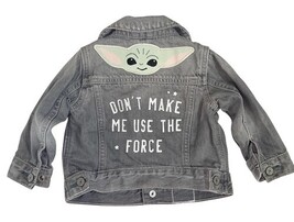 Baby Yoda Outfit Lot 6-12M Gap Star Wars Jacket Splendid Shirt 3pc image 8