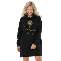 I Love My Mom Camomile Citrus Quote Lettering Herbs Design Hoodie dress - £41.08 GBP