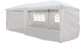 Goutime 10X20 Ft. Ez Pop Up Canopy Instant Tent Shelter For Outdoor Christmas - £203.51 GBP