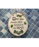 Stone Hanging Sign May You Always Luck Of The Irish - £3.23 GBP