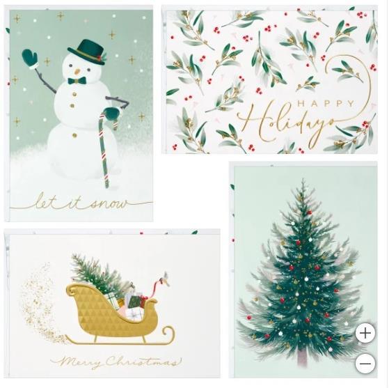 Hallmark Greeting Cards Envelopes Joyful Christmas Holiday 40-Count Self-Sealing Item image 2