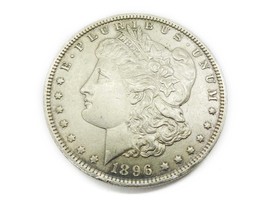 1896 Morgan Dollar AU Details - £47.96 GBP