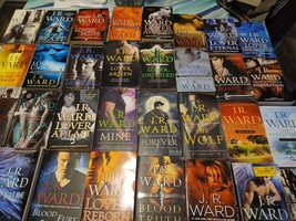 Set Series Lot Of 39 books by J.R. Ward  - $100.00