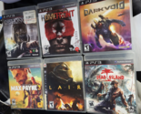 Lot Of 6 PlayStation 3 PS3 Games / COMPLETE GAME WITH CASE + ARTWORK+ MA... - $29.69